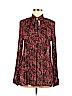 Lauren by Ralph Lauren 100% Polyester Red Casual Dress Size M - photo 1