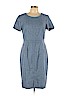 Banana Republic Blue Casual Dress Size 12 - photo 1