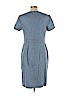 Banana Republic Blue Casual Dress Size 12 - photo 2