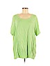 Catherines Green Short Sleeve T-Shirt Size 1X (petite) - photo 1