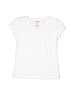 Old Navy 100% Cotton Solid White Short Sleeve T-Shirt Size M (kids) - photo 1