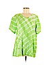 Catherines 100% Cotton Green Short Sleeve T-Shirt Size 0X - photo 1