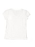 Old Navy 100% Cotton Solid White Short Sleeve T-Shirt Size M (kids) - photo 2