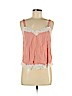 H&M 100% Viscose Pink Sleeveless Blouse Size 6 - photo 1