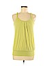 Velvet 100% Cotton Green Sleeveless Top Size M - photo 1