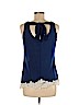 Charming Charlie Blue Sleeveless Top Size M - photo 2