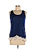 Charming Charlie Blue Sleeveless Top Size M - photo 1