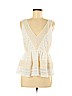 Chelsea28 Ivory Sleeveless Top Size M - photo 1