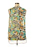 Daniel Rainn 100% Polyester Teal Sleeveless Blouse Size XL - photo 2