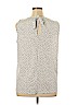 Ann Taylor Factory White Sleeveless Top Size XL - photo 2