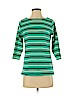 L.L.Bean 100% Cotton Green 3/4 Sleeve Top Size S - photo 1
