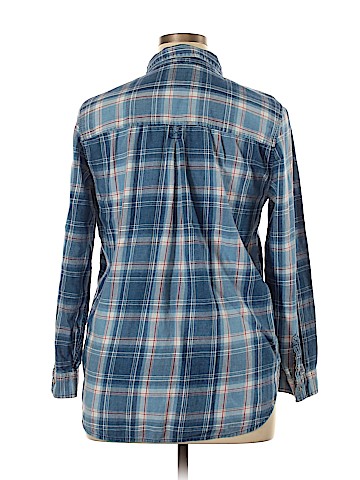 American Eagle Outfitters Long Sleeve Button-Down Shirt (view 2)