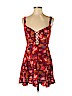 Intimately by Free People 100% Rayon Red Casual Dress Size M - photo 1