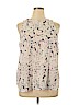Assorted Brands 100% Polyester Ivory Sleeveless Blouse Size XL - photo 1