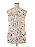 Assorted Brands 100% Polyester Ivory Sleeveless Blouse Size XL - photo 2