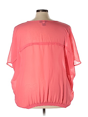 Lane Bryant Short Sleeve Blouse (view 2)