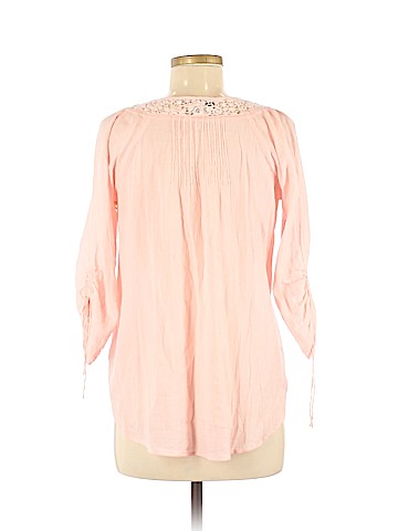 Lauren Jeans Co. 3/4 Sleeve Blouse (view 2)