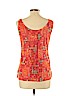 Nic + Zoe Orange Sleeveless Top Size L - photo 2