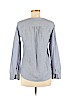 Ann Taylor LOFT Blue Long Sleeve Blouse Size XS - photo 2