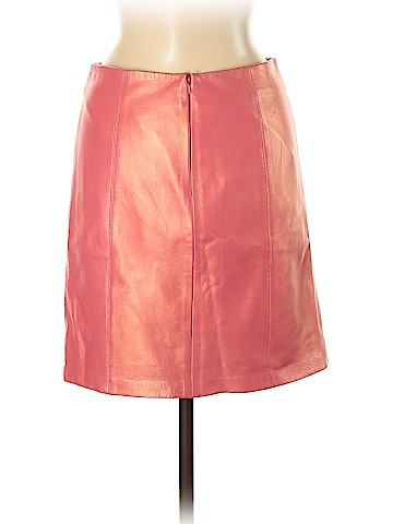Cache Leather Skirt (view 2)