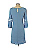 Luxology 100% Rayon Blue Casual Dress Size 4 - photo 2