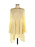 LACAUSA 100% Viscose Yellow Casual Dress Size M - photo 1