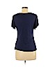 Allegra K Blue Short Sleeve Top Size M - photo 2