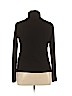 Adrienne Vittadini 100% Cashmerette Black Turtleneck Sweater Size XL - photo 2