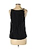 French Connection 100% Polyester Black Sleeveless Blouse Size 6 - photo 2