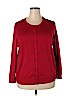 Croft & Barrow Plus Red Cardigan Size 2X - photo 1