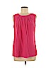 Merona 100% Polyester Pink Sleeveless Blouse Size M - photo 1