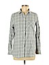 Old Navy Gray Long Sleeve Button-Down Shirt Size M - photo 1