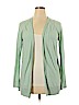 Ann Taylor LOFT Outlet 100% Cotton Green Cardigan Size XL - photo 1