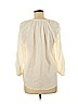 Merona 100% Polyester Ivory 3/4 Sleeve Blouse Size M - photo 2