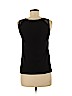 Ann Taylor LOFT 100% Rayon Black Sleeveless Top Size M - photo 2