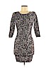 Moda International Black Casual Dress Size S - photo 1