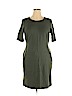 Lands' End Green Casual Dress Size 14 - photo 1