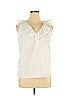 J. Crew Factory Store 100% Cotton White Sleeveless Blouse Size 16 - photo 1
