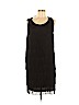 Gap 100% Polyester Black Cocktail Dress Size L - photo 1