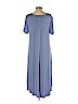 Lularoe Blue Casual Dress Size L - photo 2