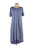 Lularoe Blue Casual Dress Size L - photo 1