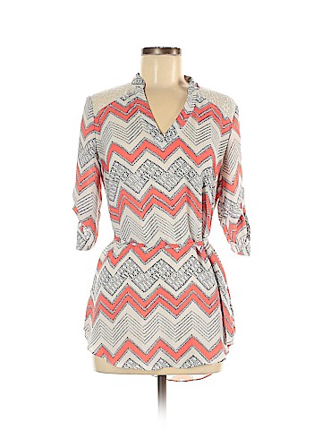 Iz Byer 3/4 Sleeve Blouse (view 1)