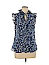 Ann Taylor LOFT Blue Sleeveless Blouse Size M - photo 1