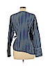 Who What Wear 100% Cotton Blue Long Sleeve Blouse Size M - photo 2