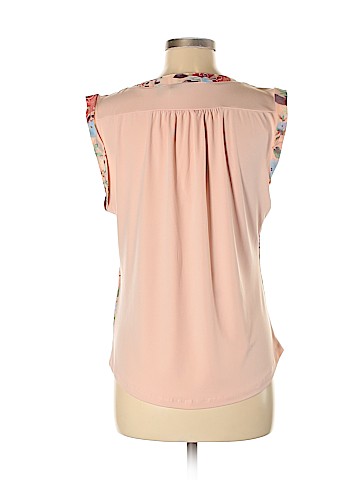 7th Avenue Design Studio New York & Company Short Sleeve Blouse (view 2)
