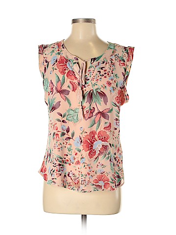 7th Avenue Design Studio New York & Company Short Sleeve Blouse (view 1)