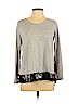 Xhilaration Gray Long Sleeve Top Size L - photo 1