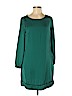 Ann Taylor LOFT 100% Polyester Green Casual Dress Size 8 (petite) - photo 1