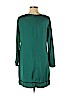 Ann Taylor LOFT 100% Polyester Green Casual Dress Size 8 (petite) - photo 2