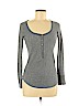 Victoria's Secret Gray Long Sleeve Henley Size S - photo 1